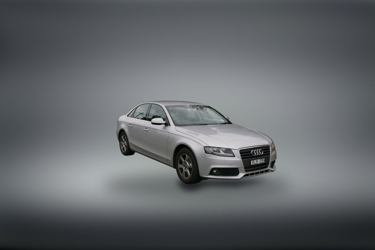 Audi A4 saloon in silver