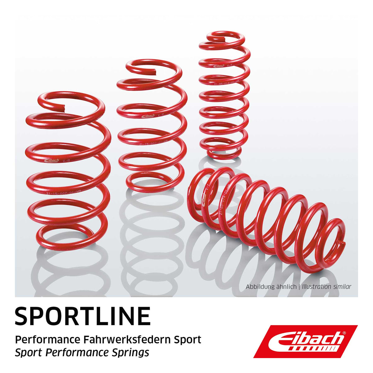 Zestaw sprężyn Eibach Sportline do głębokiego obniżenia, przód i tył
